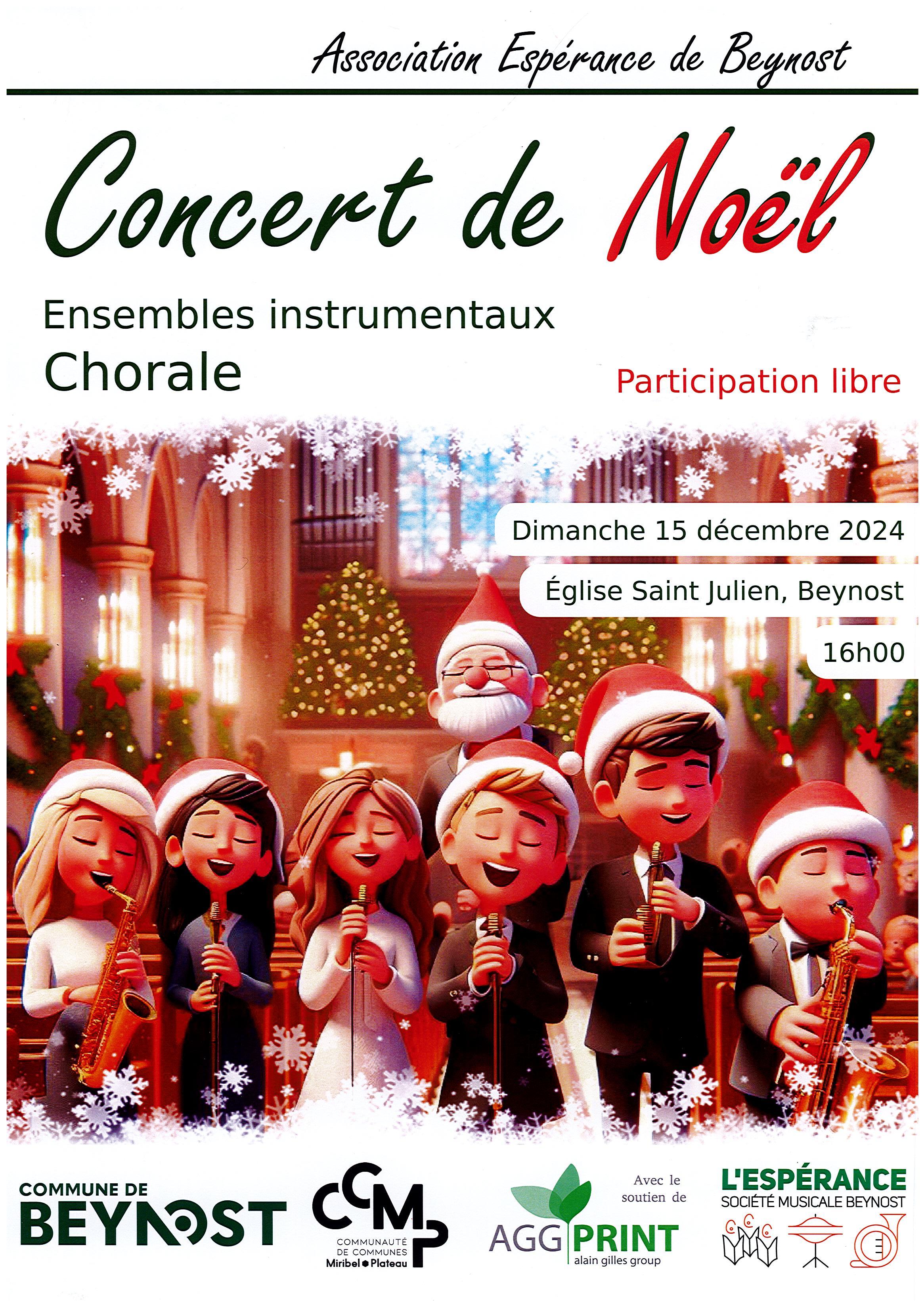 Concert de Noël avec l'Espérance de Beynost_Beynost