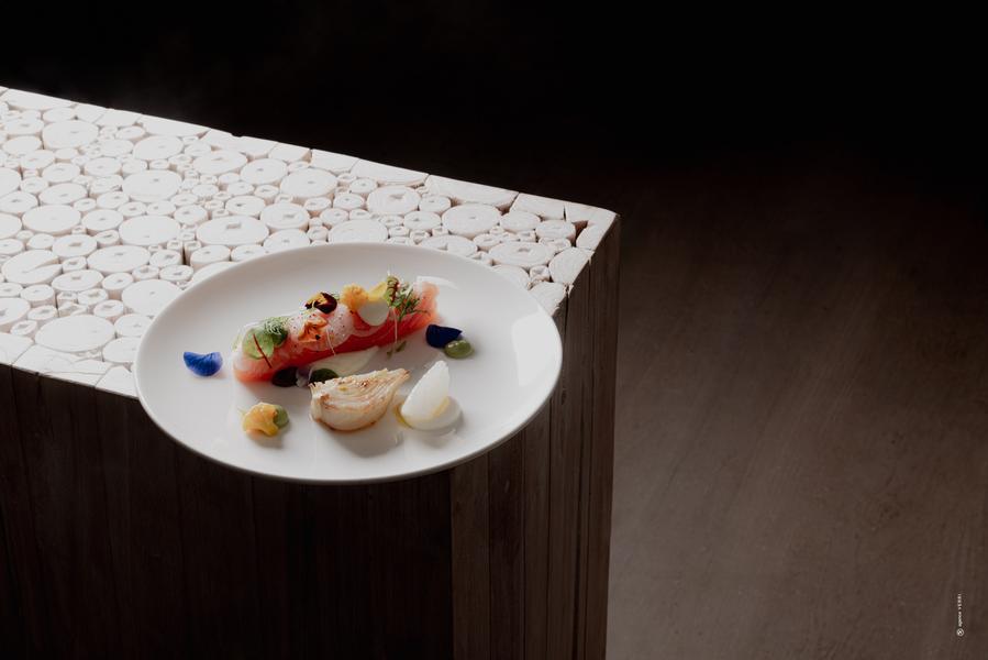 Plat de la HR Beach Brasserie