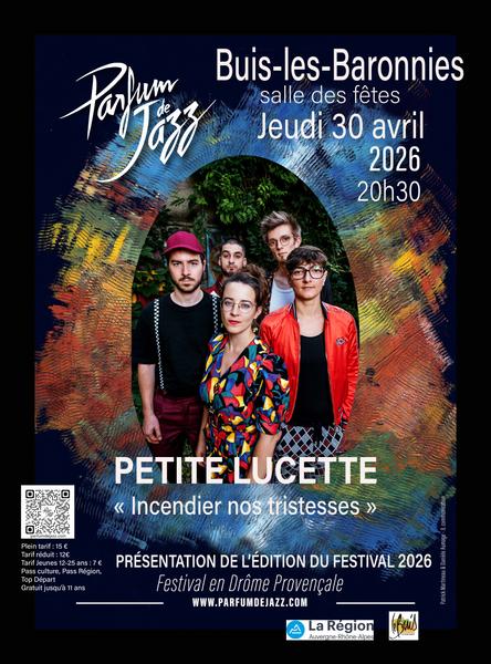 Concert Petite Lucette – Parfum de Jazz - Buis-les-Baronnies