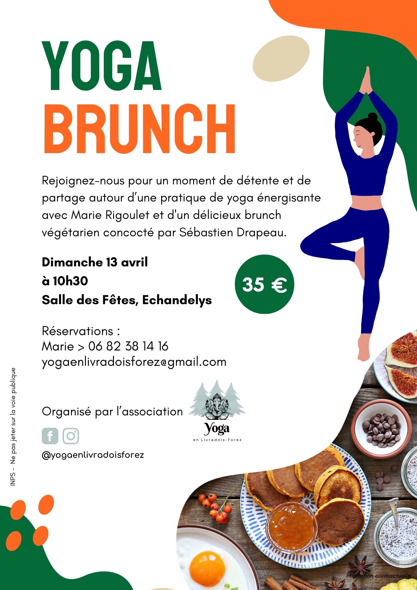 Yoga brunch // Echandelys