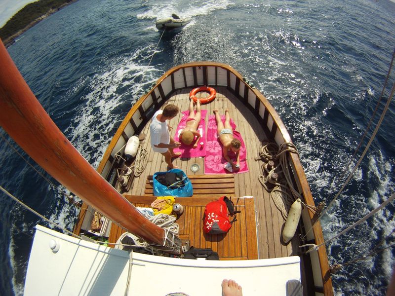 Sortie en mer Le brigantin Hyères Porquerolles