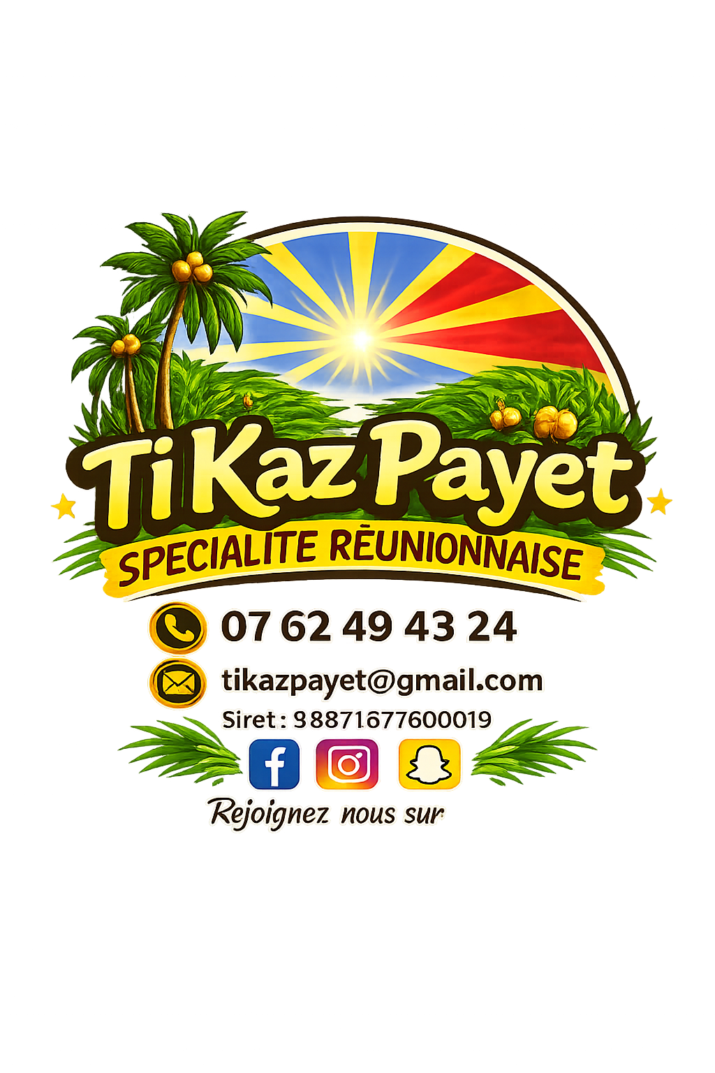 Tikaz Payet, snack