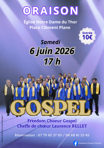 Freedom Choeur de Gospel