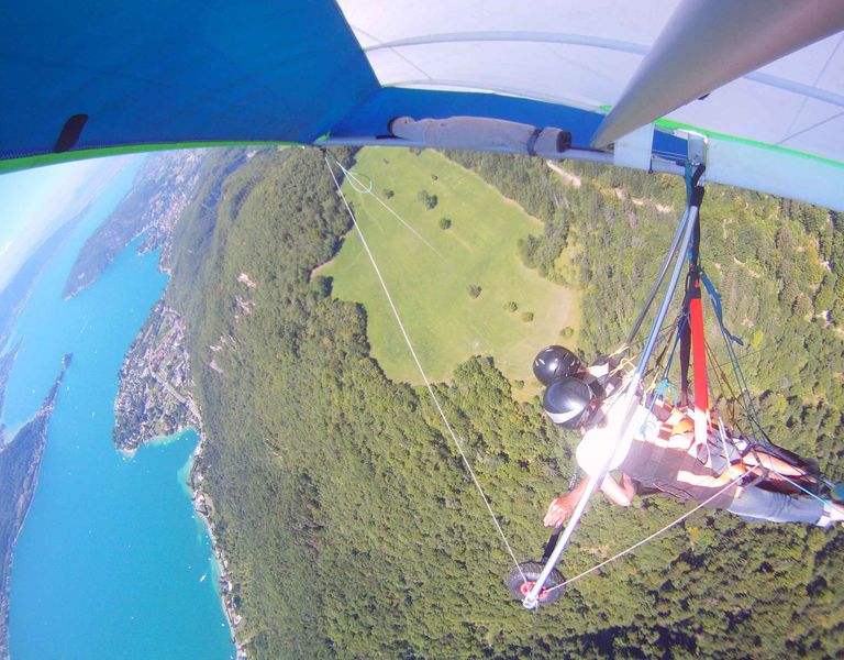 Lac Annecy Marlens Annecy Deltaplane