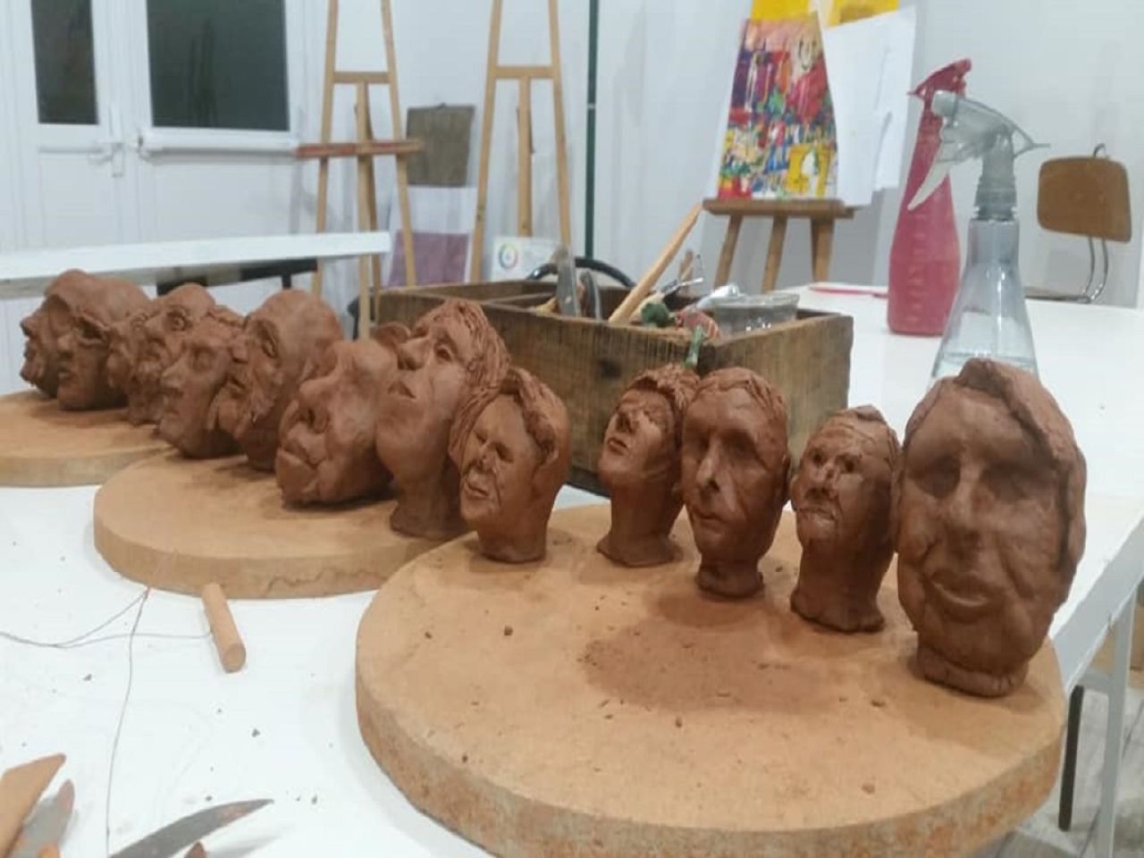 Cours de modelage à l'argile