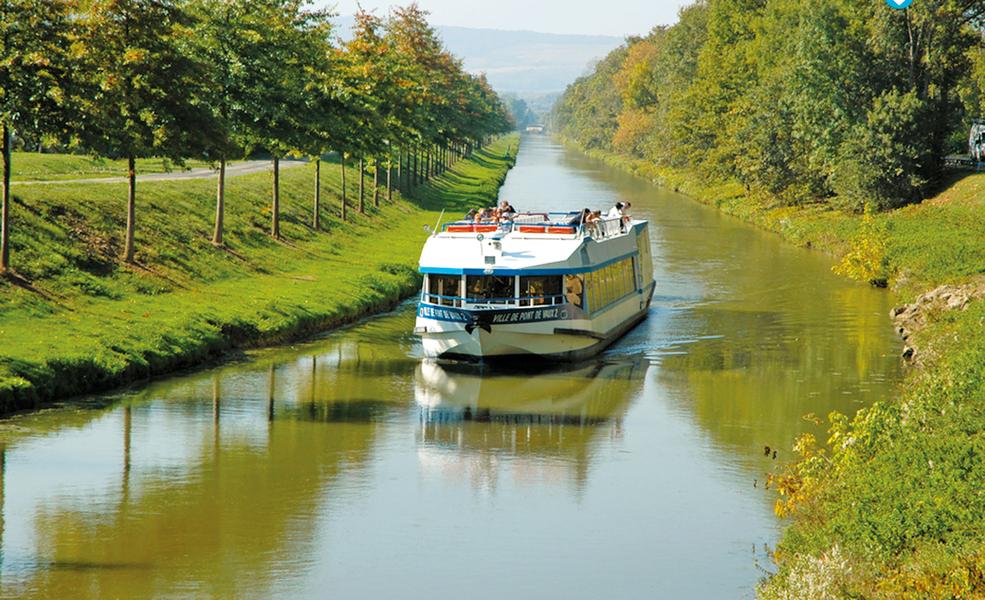 Excursion : Déjeuner croisière sur la Saône entre Bresse et Bourgogne
