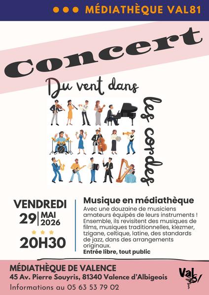 Concert - Du Vent dans les Cordes