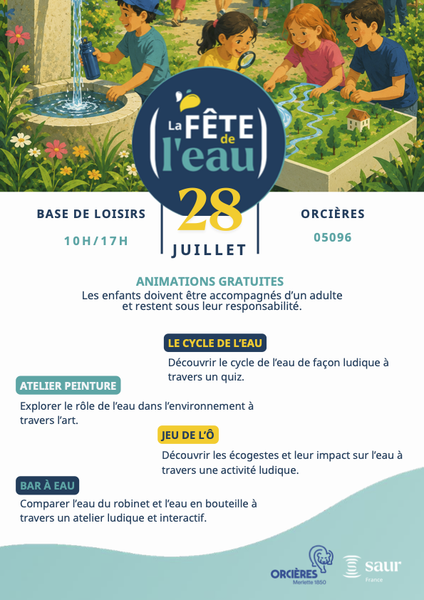 La fête de l'eau !