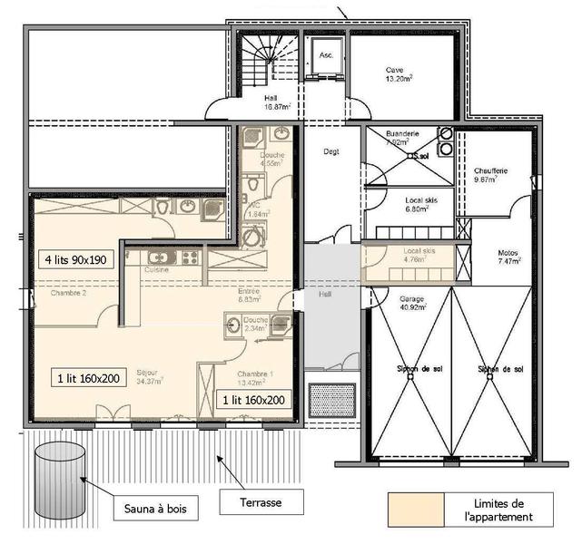 Plan appartement