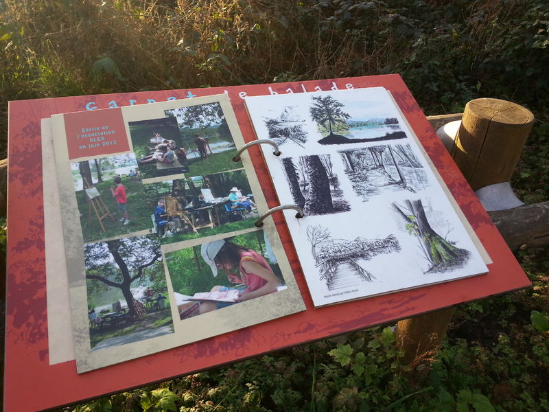 Détail panneau randocroquis