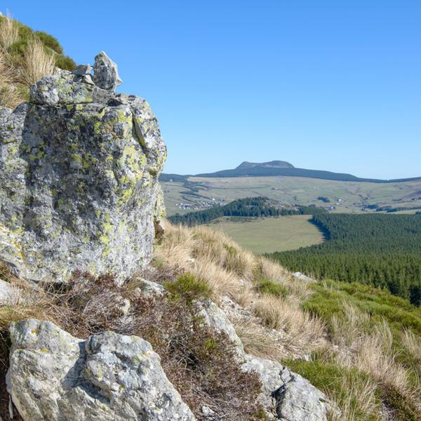 Le Mont Mézenc depuis le Rocher Tourte - © Jérémie Mazet - © Jérémie Mazet