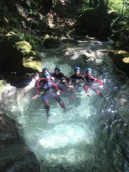 randonnée aquatique de Chaley