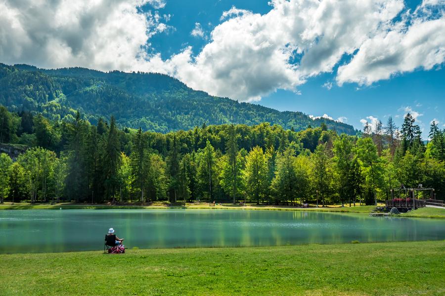 Itinéraire pédestre : rando'bus Lacs aux Dames - Lac Bleu