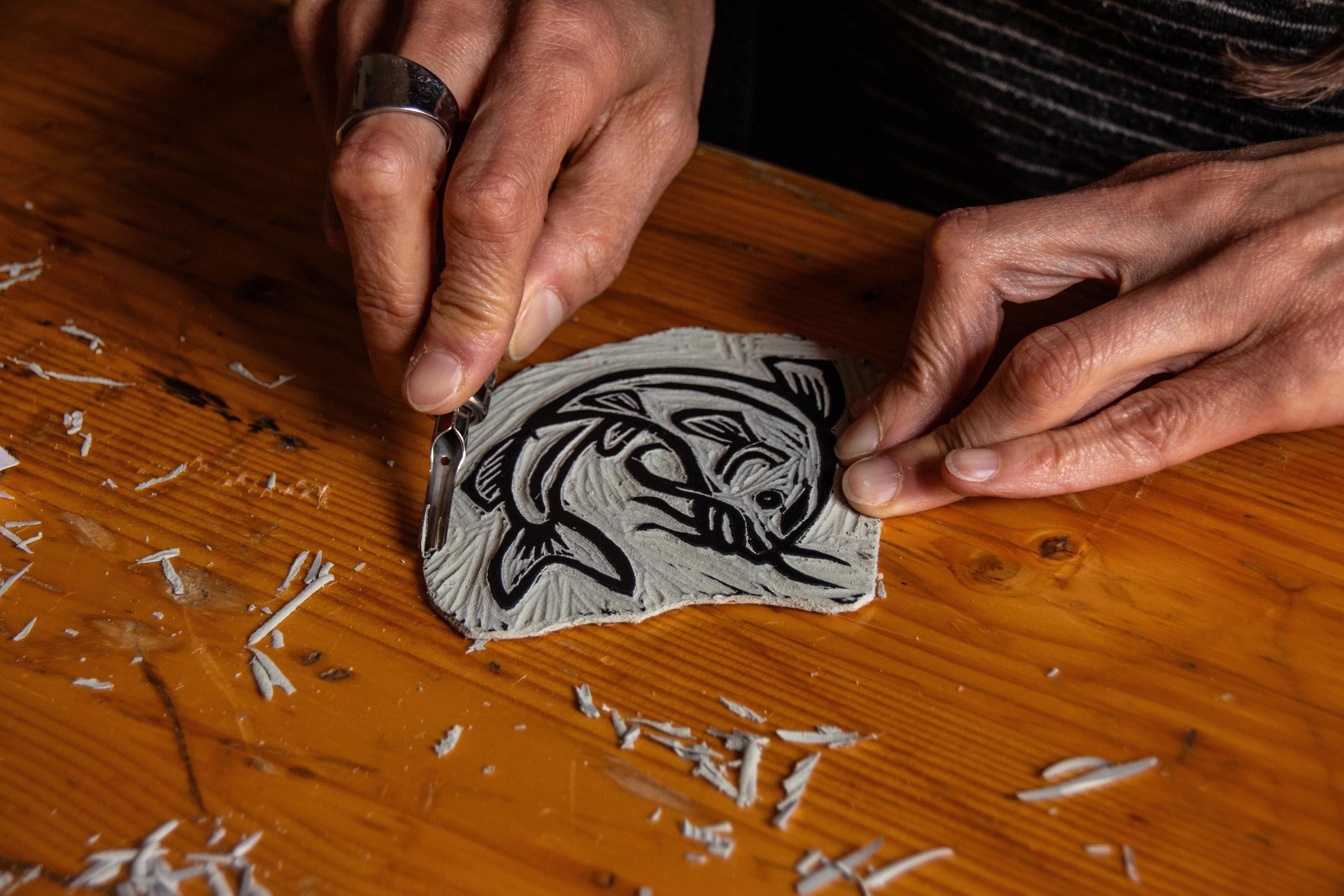 Journée visite et fabrication de papier // Ambert