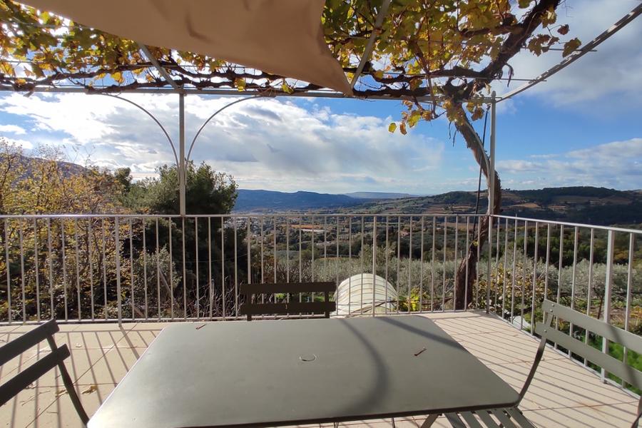 Gîte à la ferme Brès - La Terrasse