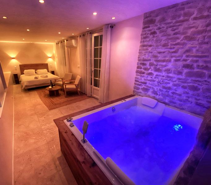 Chambre avec blanéo