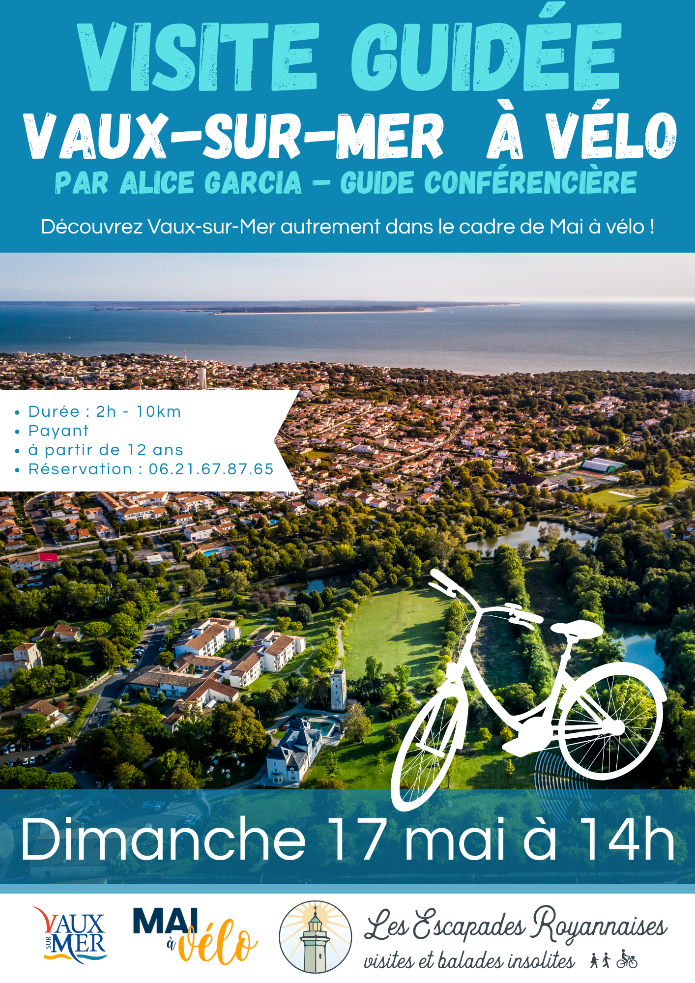 Visite guidée Vaux-sur-Mer à vélo