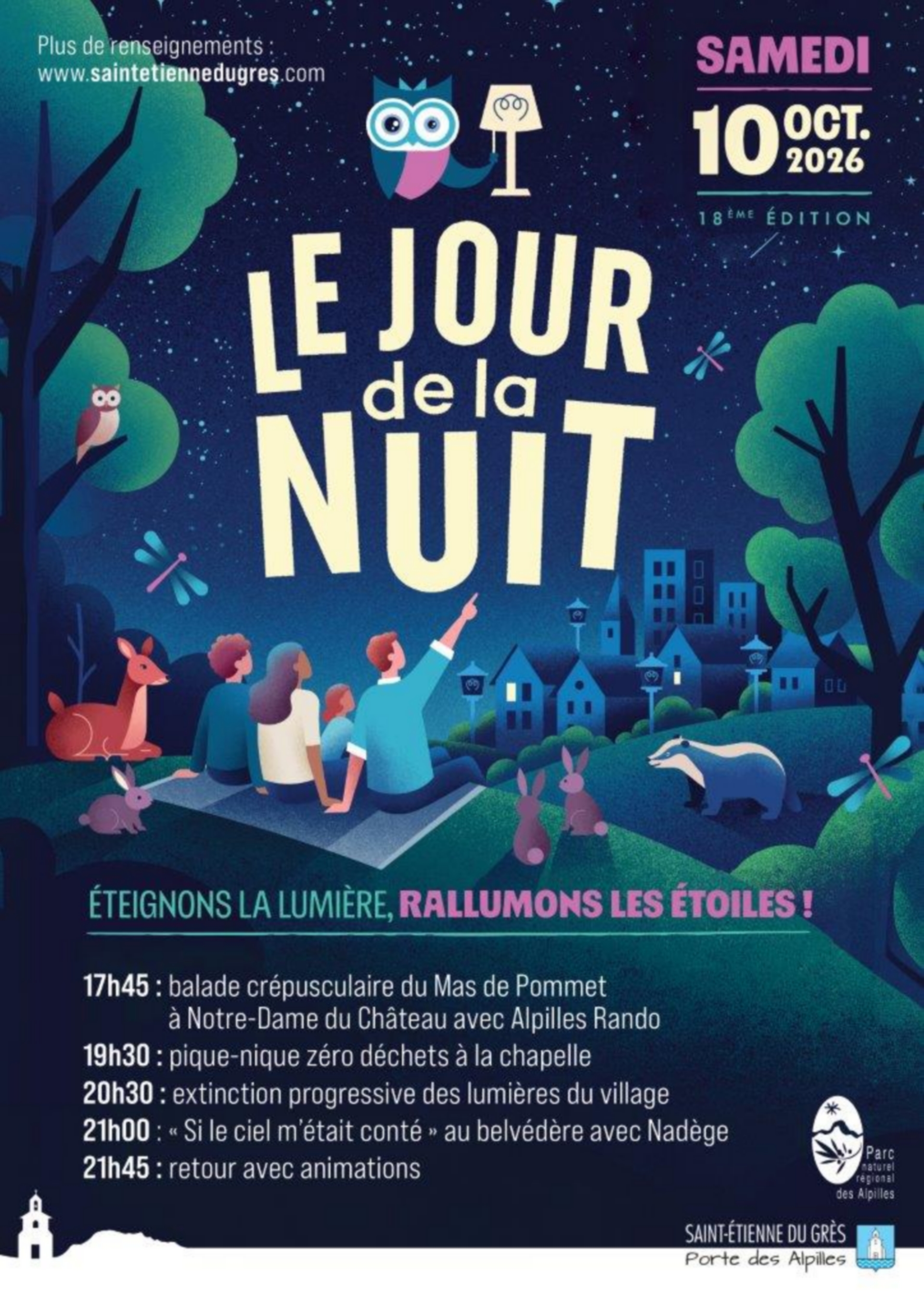 Le Jour de la Nuit à Saint-Etienne du Grès