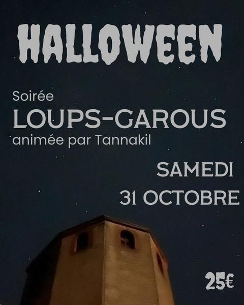 Soirée Loup-Garous pour Halloween au Prieuré