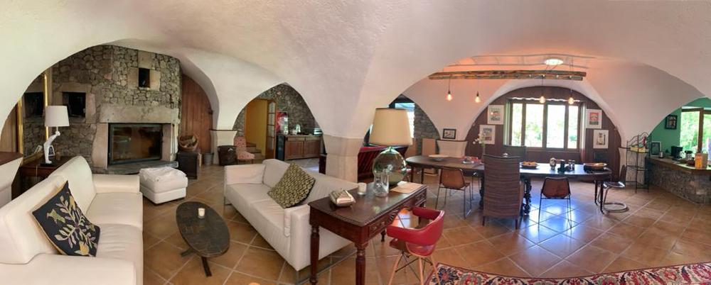 La pièce de vie de 120m²