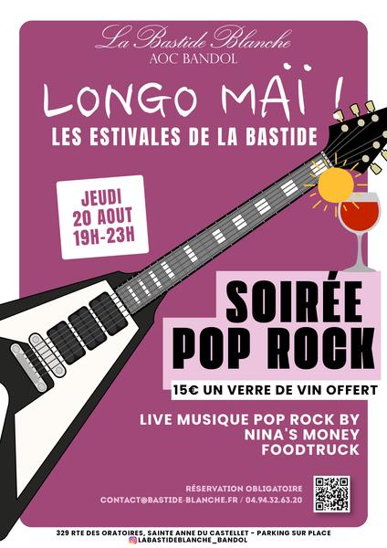 Longo Maï - Soirée Pop Rock_Le Castellet