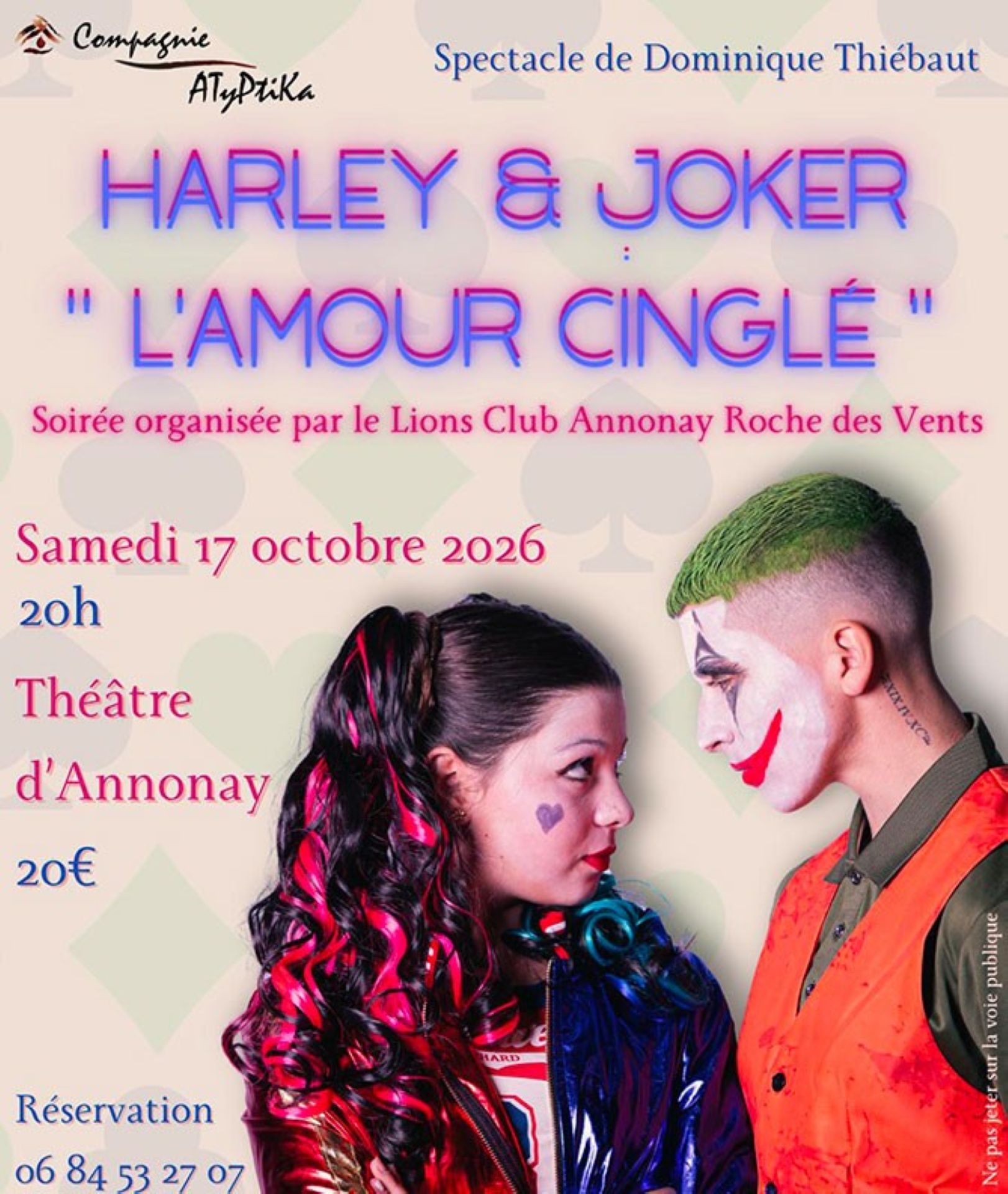 Spectacle -Harley&Joker- L'Amour Cinglé_Annonay