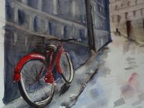 Vélo rougee