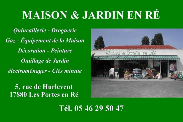 Maison et Jardin en Ré