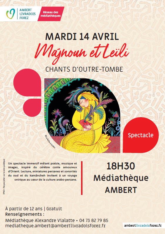 Majnoun et Leïli chants d&rsquo;outre-tombe