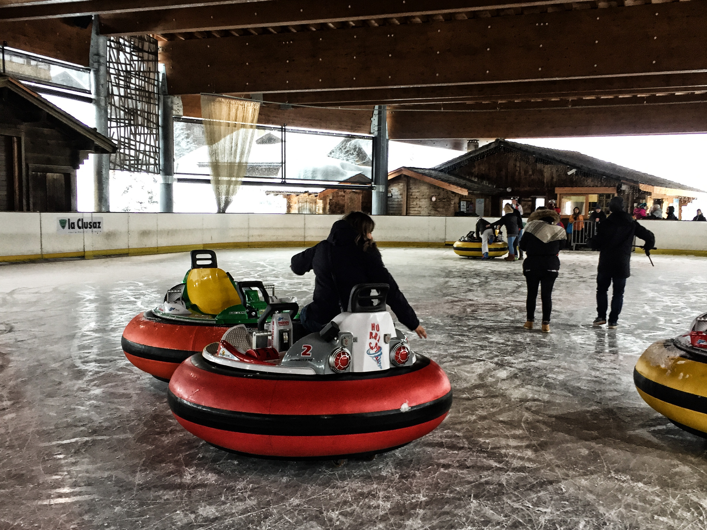 Bumpers hurricane sur glace