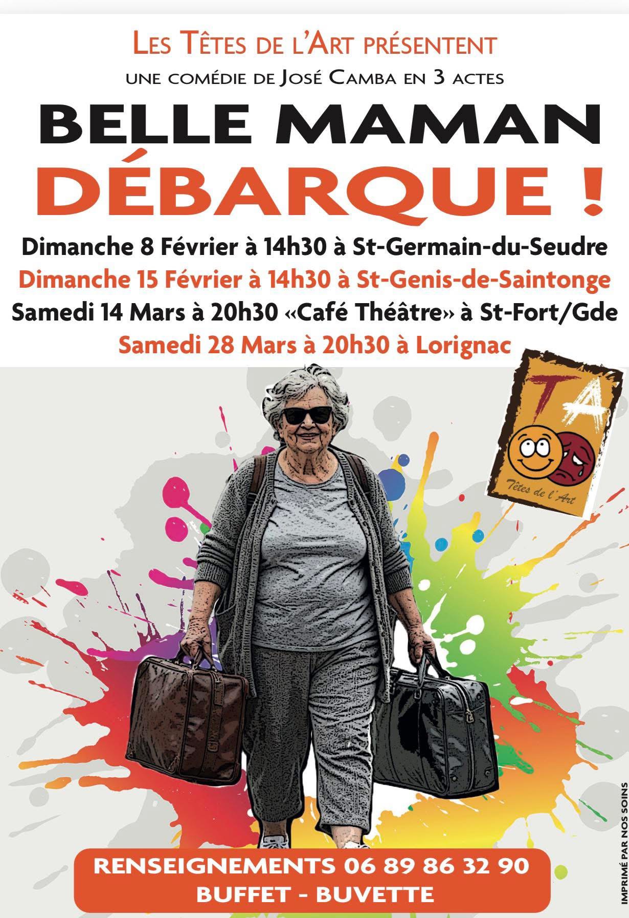 Théâtre - Belle maman débarque