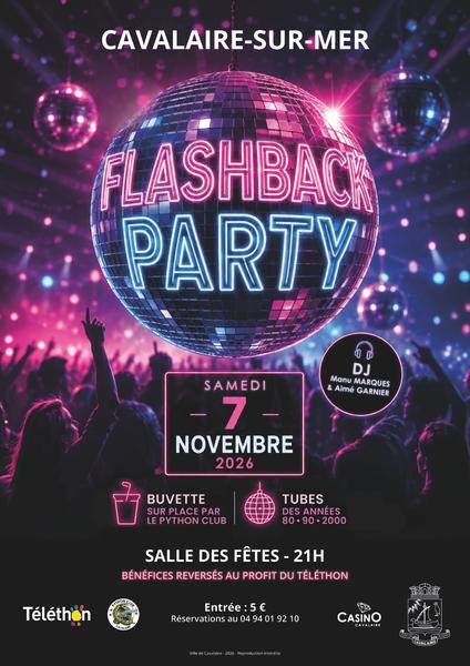 FLASH BACK PARTY  : SOIREE DANSANTE_Cavalaire-sur-Mer