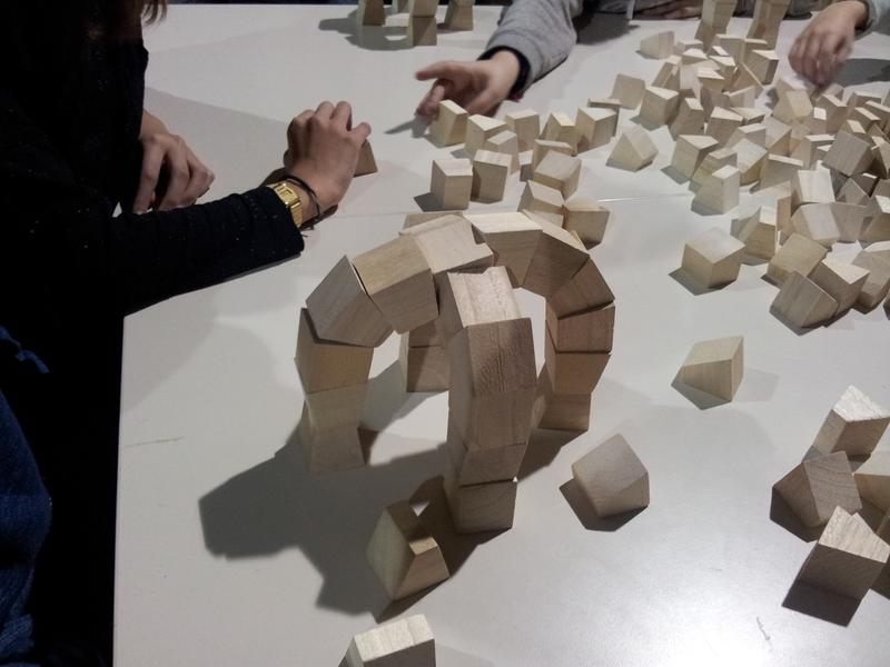 Histoire architecture, Atelier : construction d’une voute_Avignon