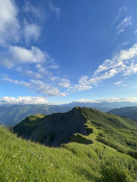 Crêtes de montagnes