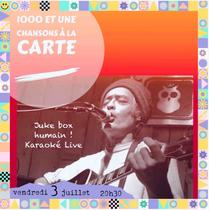 1000 et 1 chansons – Juke box Humain ! Karaoké live !_Engins