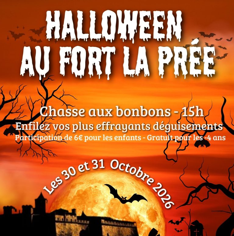Halloween au Fort La Prée