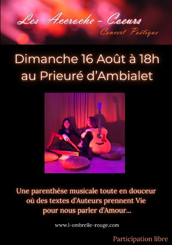 Concert poétique au prieuré_Ambialet