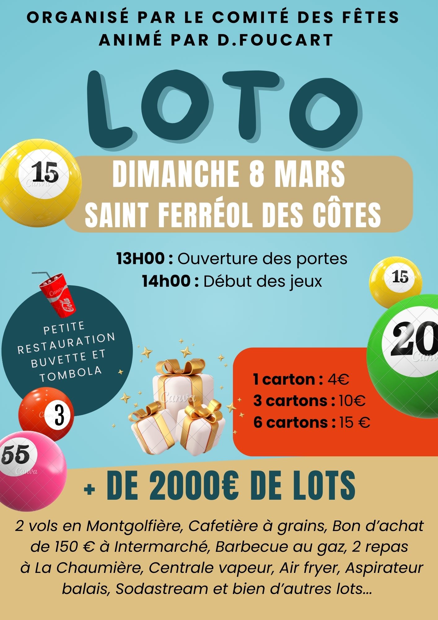 Loto // Saint-Ferréol-des-Côtes