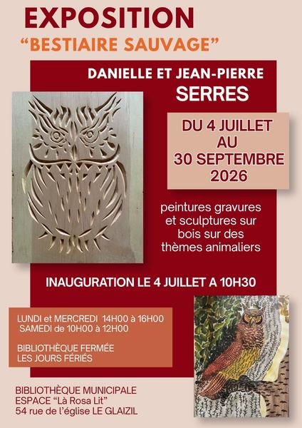 Exposition - Bestiaire Sauvage