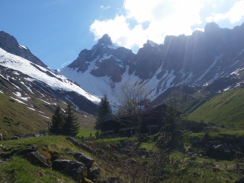 Sentier pédestre : Doran par le sentier du Gypaète