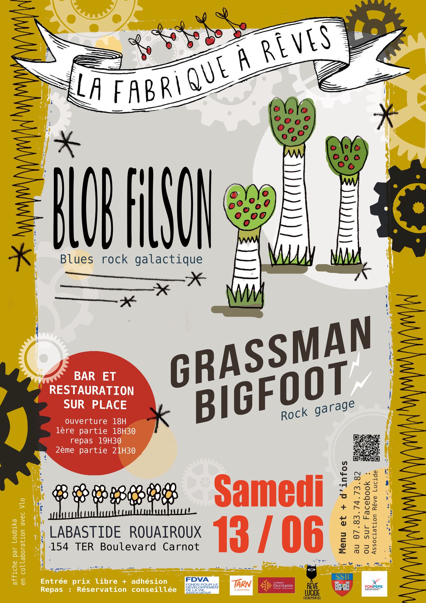 Concert de Blob Filson et Grassman Bigfoot_Labastide-Rouairoux