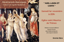 Itinérances baroques, concert de Capella Ripaillensis