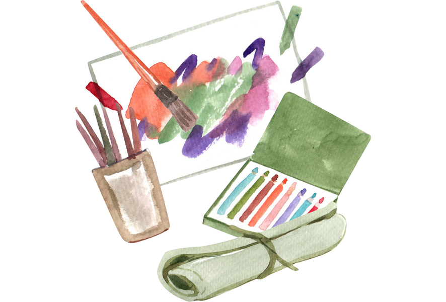 Atelier créatif - Initiation aquarelle_La Toussuire