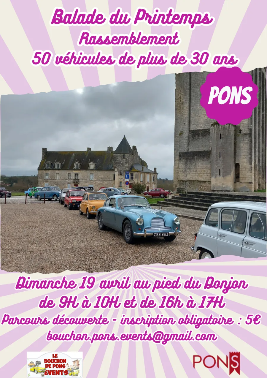 Balade du Printemps et rassemblement véhicules anciens