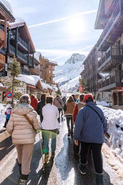 Visite guidée du village de Val d'Isère par une guide de la Facim