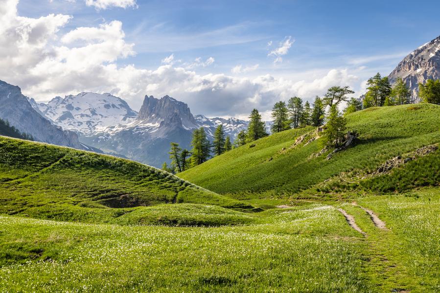 Lac chavillon depuis Vallée Etroite_Névache