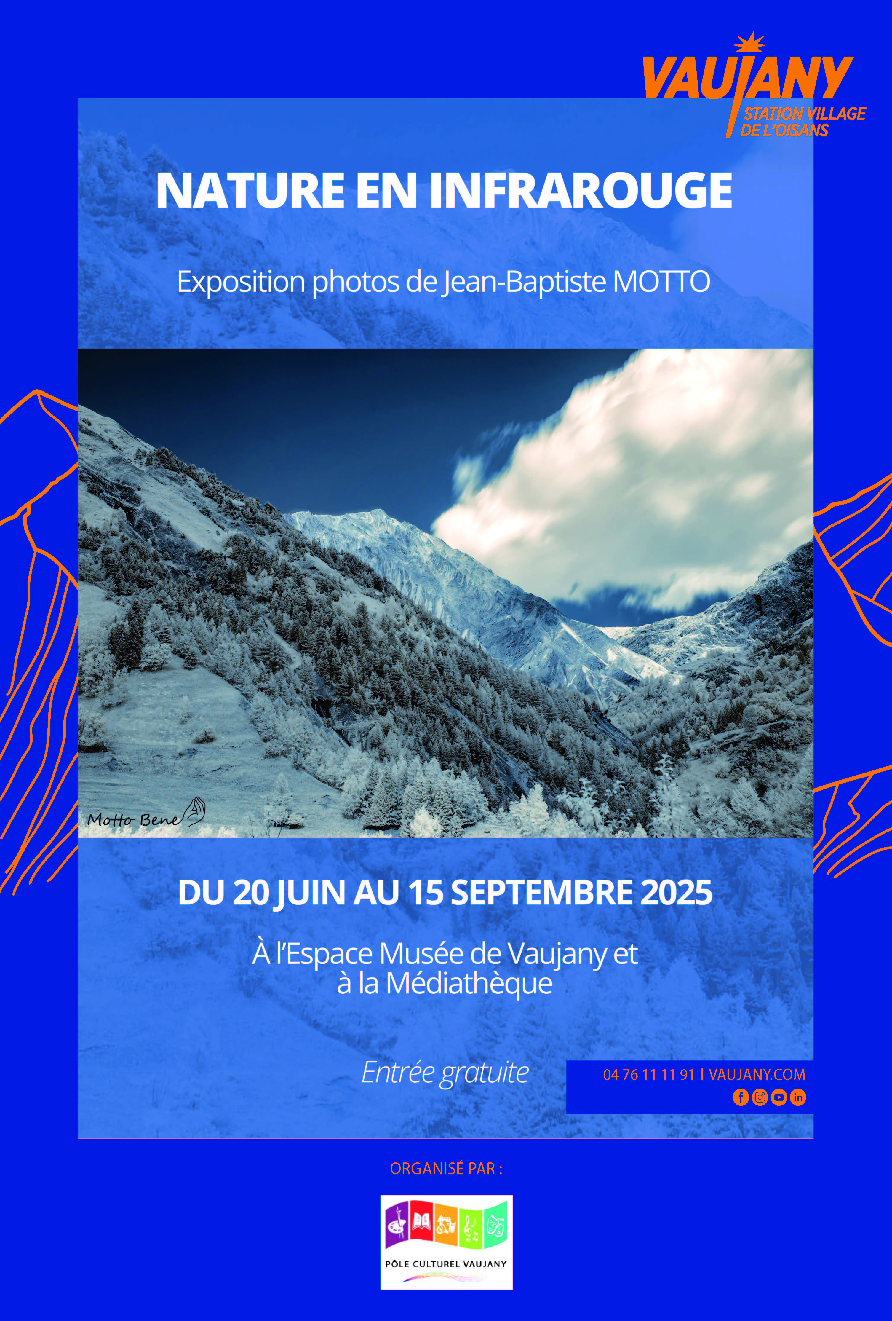 Exposition "Nature en infrarouge"_Vaujany