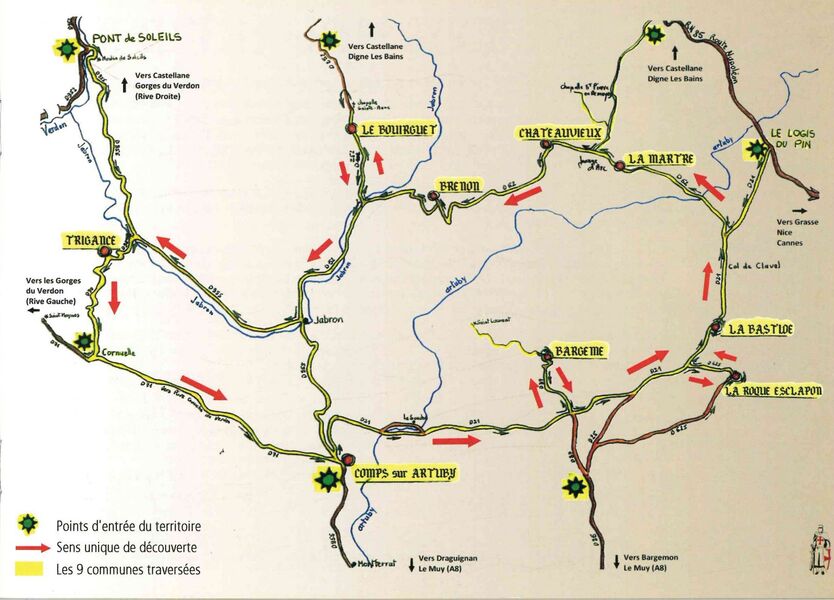 La Route de l'Histoire et des Légendes