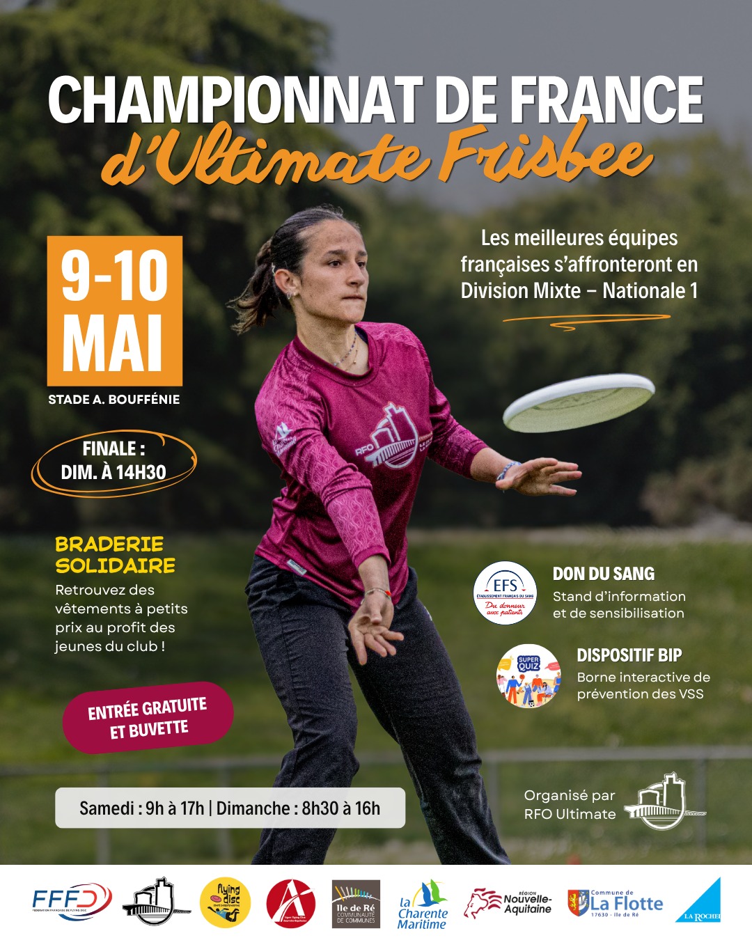 Sport - Championnat de France d'Ultimate Frisbee