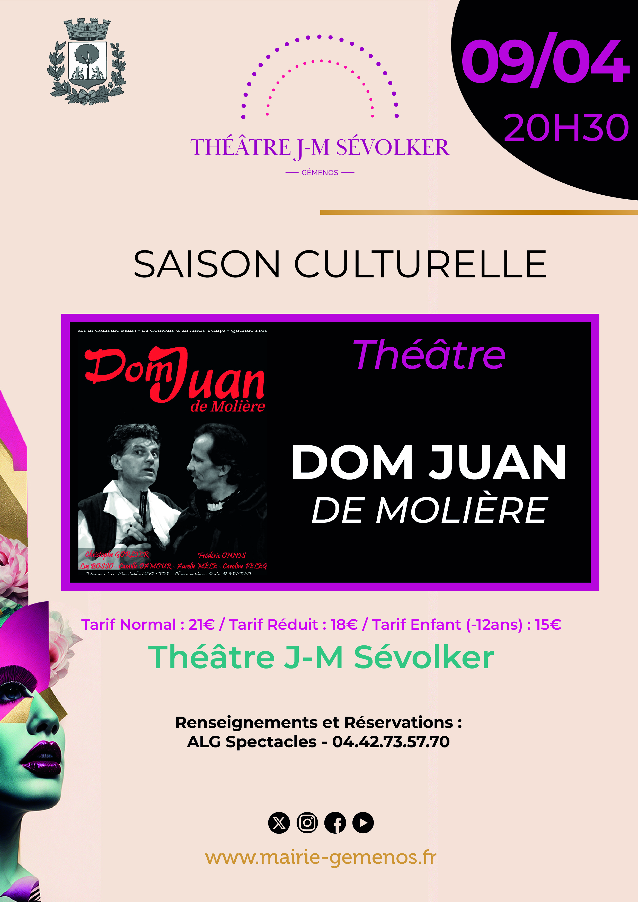 DOM JUAN de Molière